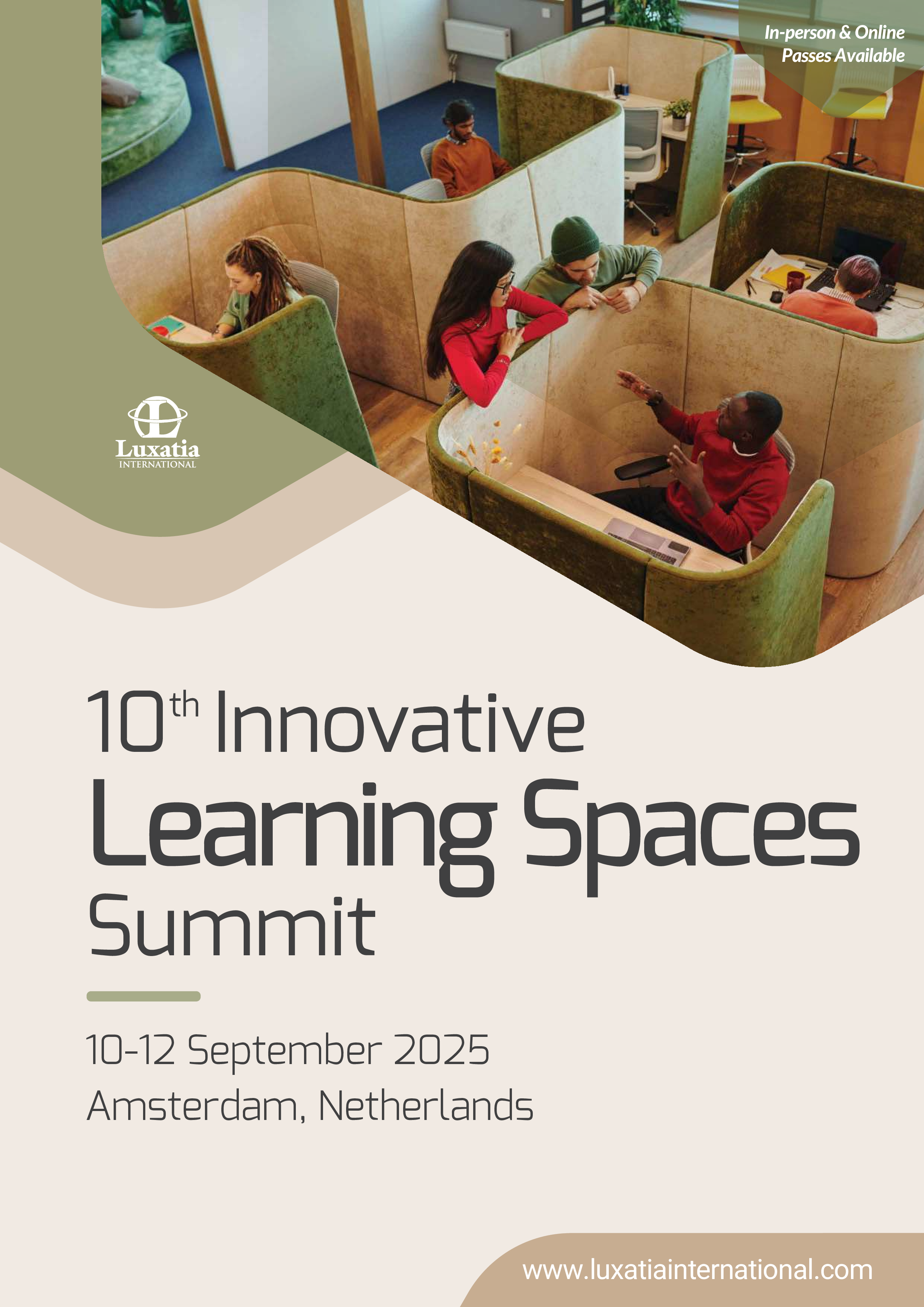 10th Innovative Learning Spaces Summit in Amsterdam, Netherlands