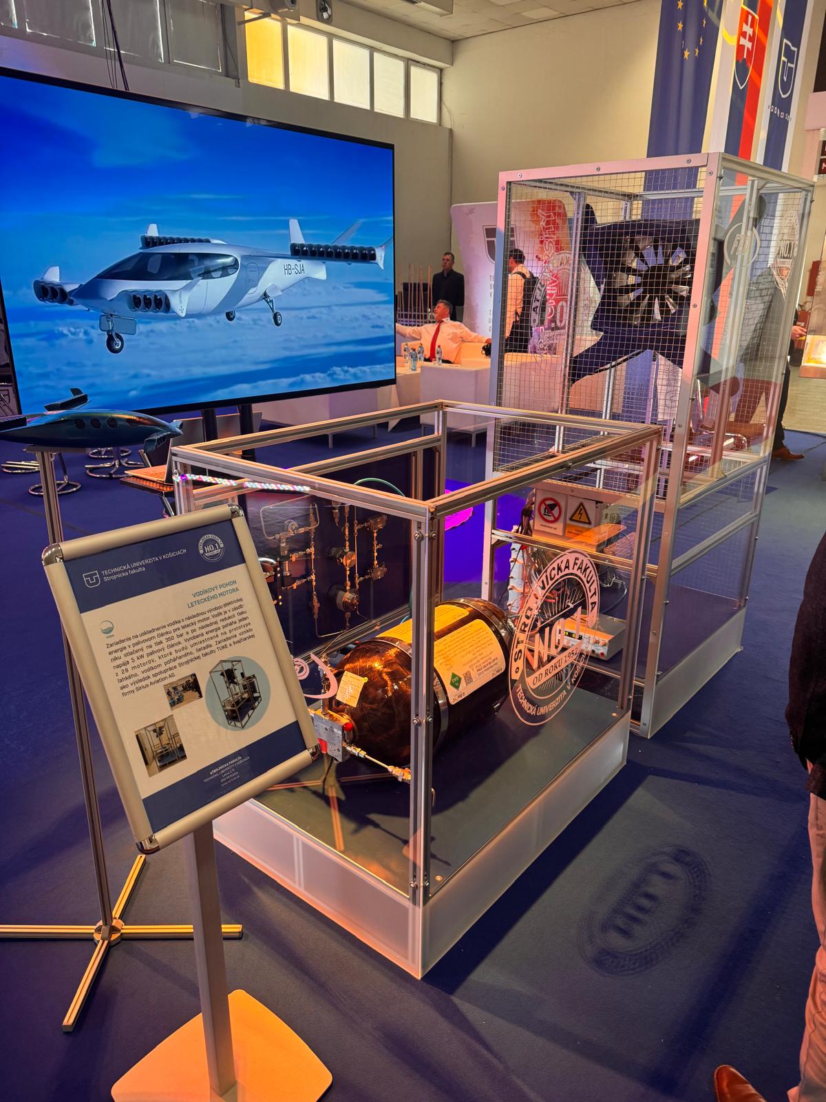 vodikovy pohon leteckeho motora