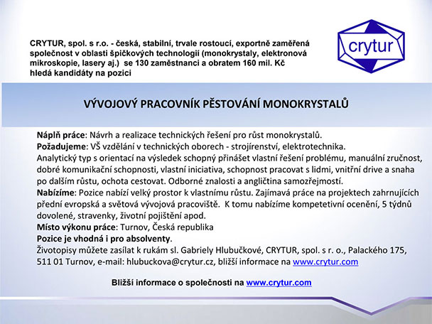 crytur vyvojovy pracovnik con